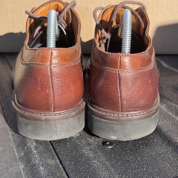 Cole Haan Shoes Mens Size 10.5 Derby Oxford Pebbled Leather Comfort 6355‎ - Picture 4 of 10